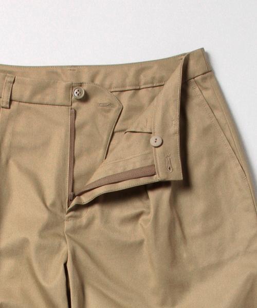 BEAMS LIGHTS Women's（ビームスライツ ウィメンズ）の「BEAMS LIGHTS / ウォッシャブル 1タック ワイド チノパンツ（その他パンツ・レディース・ベージュ/カーキ/ネイビー・38/36）」の14枚目の写真