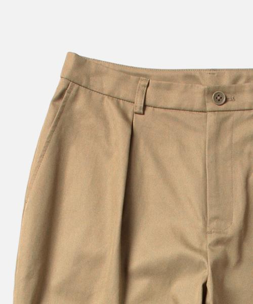 BEAMS LIGHTS Women's（ビームスライツ ウィメンズ）の「BEAMS LIGHTS / ウォッシャブル 1タック ワイド チノパンツ（その他パンツ・レディース・ベージュ/カーキ/ネイビー・38/36）」の15枚目の写真