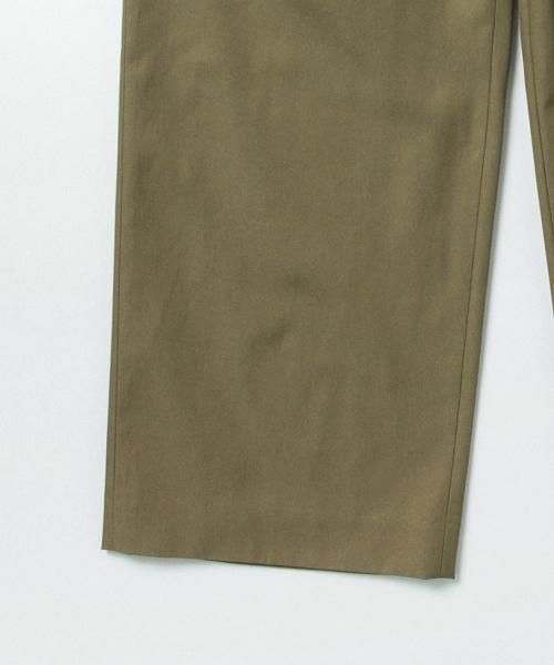 BEAMS LIGHTS Women's（ビームスライツ ウィメンズ）の「BEAMS LIGHTS / ウォッシャブル 1タック ワイド チノパンツ（その他パンツ・レディース・ベージュ/カーキ/ネイビー・38/36）」の8枚目の写真