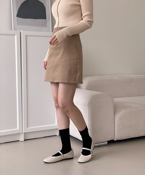 by muni:r（バイ ムニール）の「ラウンドメリージェーンフラットシューズ（バレエシューズ・レディース・シルバー/アイボリー/ブラック/ブラウン・23.0cm/23.5cm/24.0cm/24.5cm/25.0cm）」の15枚目の写真