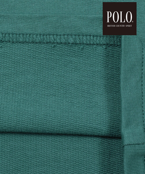 SLAP SLIP(スラップスリップ)の「【POLO BCS(ポロ・ビーシーエス)×SLAP SLIPコラボ】襟付きバックプリント長袖Tシャツ(90~130cm)(ポロシャツ・キッズ・グリーン/ブルー系その他2・110cm/130cm/90cm/100cm/80cm/120cm)」の12枚目の写真