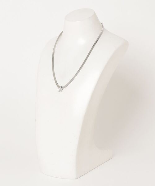 poiregnee（ポワニェ）の「［select］スターネックレス（ネックレス・レディース・シルバー・FREE）」の3枚目の写真