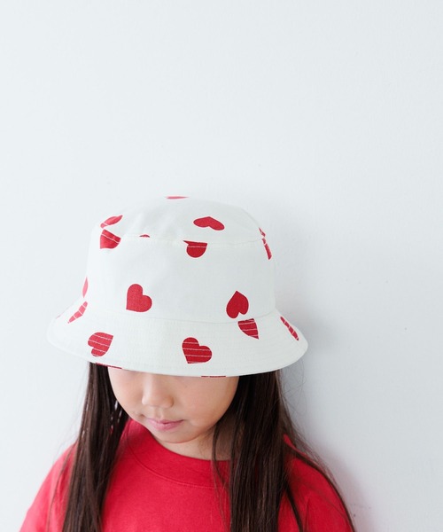 LOWRYS FARM（ローリーズファーム）の「アソートバケットＨＡＴ　 104721（ハット・キッズ・ブラック/ベージュ/レッド/オフホワイト・FREE）」の4枚目の写真