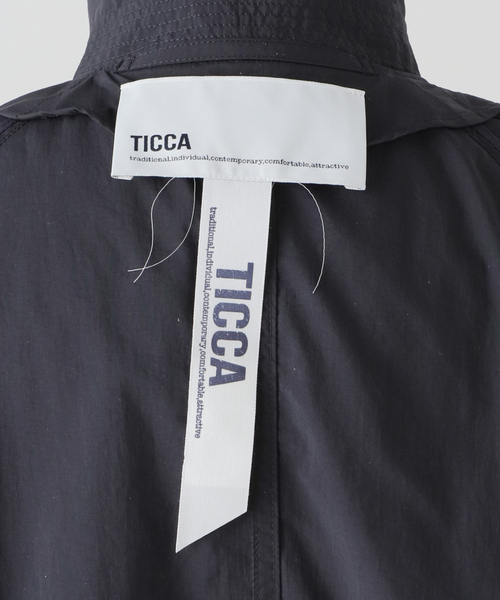 JOURNAL STANDARD LUXE（ジャーナルスタンダード　ラックス）の「【TICCA/ティッカ】TRENCH COAT（トレンチコート・レディース・ネイビー・FREE）」の19枚目の写真