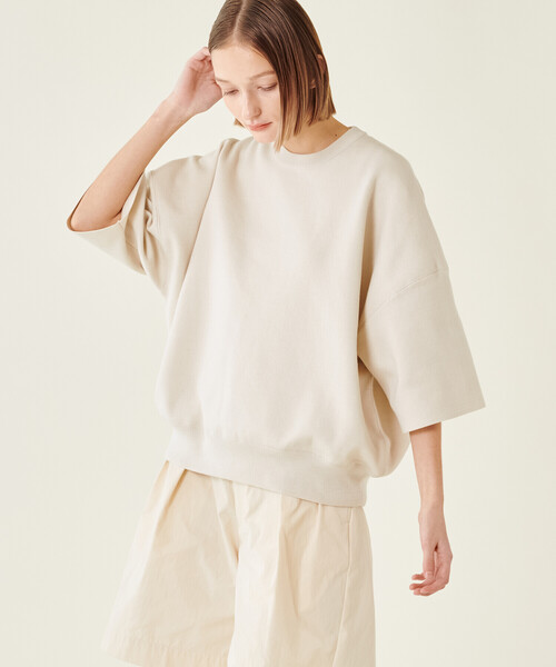 ニット セーター RYE TENDER |「別注」リンガーニットTシャツ WOMEN レディース RYE TENDER |〈別注〉リンガーニットTシャツ WOMEN（ニット
