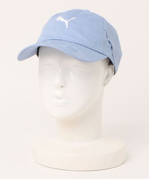 PUMA(プーマ)の「PUMA プーマ ウィメンズ ゴルフ W ブリムステッチ キャットロゴ キャップ(キャップ・レディース・ホワイト系その他/ダークネイビー/アッシュ・フリー)」の7枚目の写真