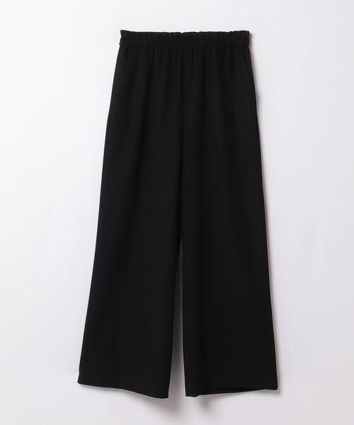 LANVIN en Bleu(ランバンオンブルー)の「ベネシャンウエストゴムワイドパンツ(その他パンツ・レディース・オフホワイト/ブラック・36/38)」の9枚目の写真