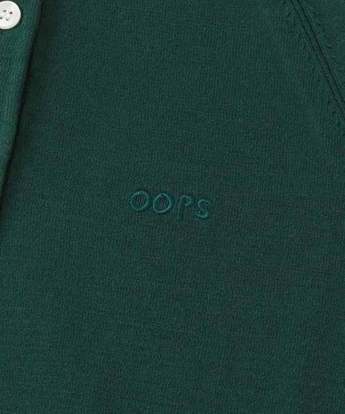 URBAN RESEARCH Sonny Label（アーバンリサーチサニーレーベル）の「『洗濯可』OOPS　半袖ラグランニットポロシャツ（ポロシャツ・メンズ・グリーン/ネイビー/ブラック・MEDIUM/LARGE）」の7枚目の写真