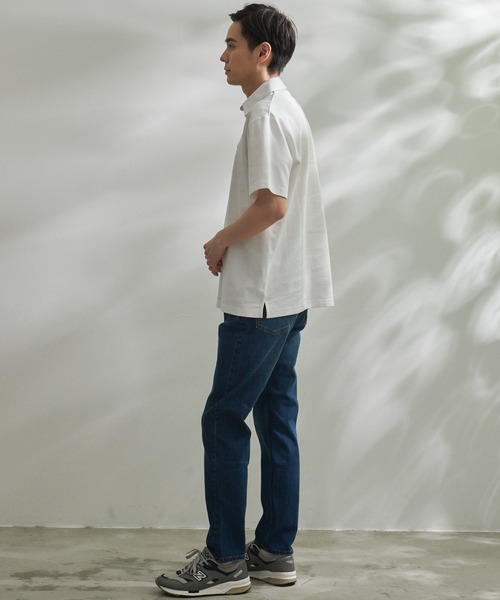 Arnold Palmer（アーノルドパーマー）の「パーマーチェック使い シェア ポロシャツ（ポロシャツ・レディース・ダークブルー/ホワイト/ブラック・XS/S/M/L/LL）」の11枚目の写真