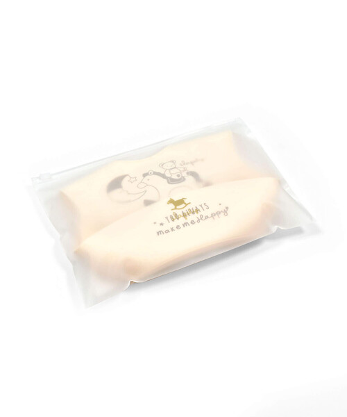 SLAP SLIP BABY（スラップスリップベビー）の「シリコンお食事スタイ+ケースセットベビー（スタイ/よだれかけ・キッズ・ピンク/オフホワイト/ブルー/イエロー・FREE）」の11枚目の写真