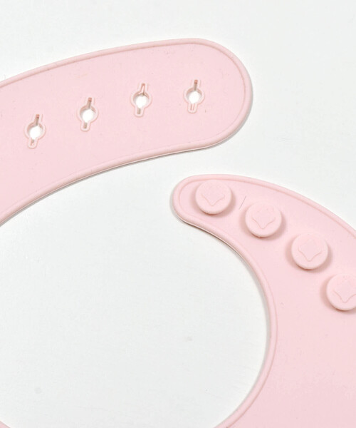 SLAP SLIP BABY（スラップスリップベビー）の「シリコンお食事スタイ+ケースセットベビー（スタイ/よだれかけ・キッズ・ピンク/オフホワイト/ブルー/イエロー・FREE）」の14枚目の写真