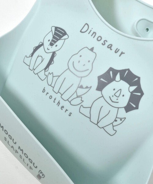 SLAP SLIP BABY（スラップスリップベビー）の「シリコンお食事スタイ+ケースセットベビー（スタイ/よだれかけ・キッズ・ピンク/オフホワイト/ブルー/イエロー・FREE）」の17枚目の写真