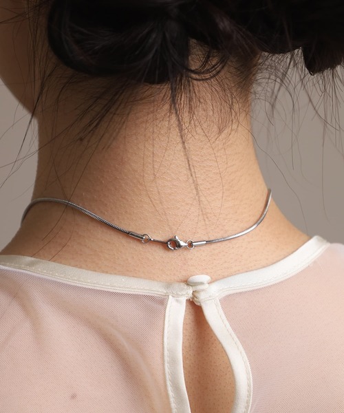 LHME(エルエイチエムイー)の「【WEB限定】“Moment”2wayベネチアンポイントハートネックレス/サージカルステンレス(金属アレルギー対応)【LHME / エルエイチエムイー】(ネックレス・レディース・シルバー/ゴールド・45cm)」の20枚目の写真