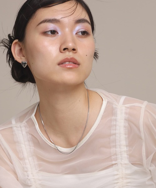 LHME(エルエイチエムイー)の「【WEB限定】“Moment”2wayベネチアンポイントハートネックレス/サージカルステンレス(金属アレルギー対応)【LHME / エルエイチエムイー】(ネックレス・レディース・シルバー/ゴールド・45cm)」の19枚目の写真