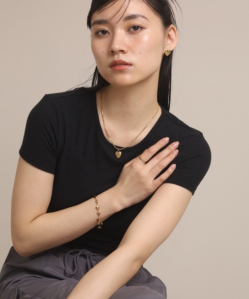 LHME(エルエイチエムイー)の「【WEB限定】“Moment”2wayベネチアンポイントハートネックレス/サージカルステンレス(金属アレルギー対応)【LHME / エルエイチエムイー】(ネックレス・レディース・シルバー/ゴールド・45cm)」の17枚目の写真