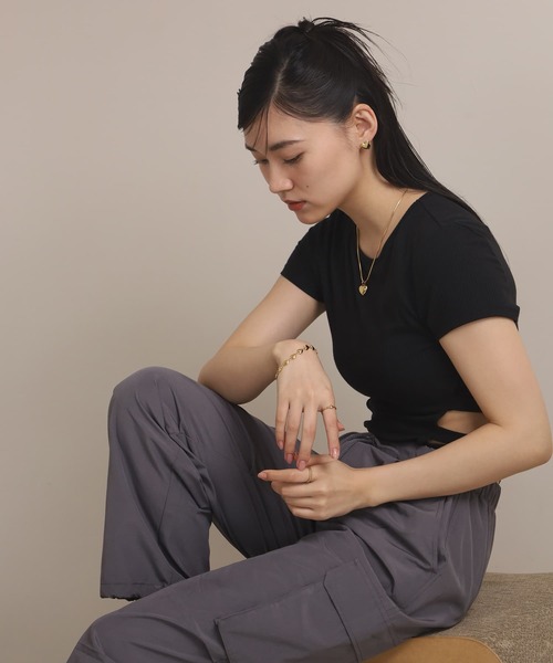 LHME(エルエイチエムイー)の「【WEB限定】“Moment”2wayベネチアンポイントハートネックレス/サージカルステンレス(金属アレルギー対応)【LHME / エルエイチエムイー】(ネックレス・レディース・シルバー/ゴールド・45cm)」の14枚目の写真