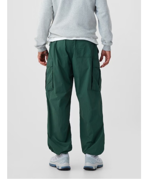Gap 00s コットンナイロン　カーゴパンツ　ギミックパンツ　W33 L30 セール】ナイロン ストレート カーゴパンツ（カーゴパンツ