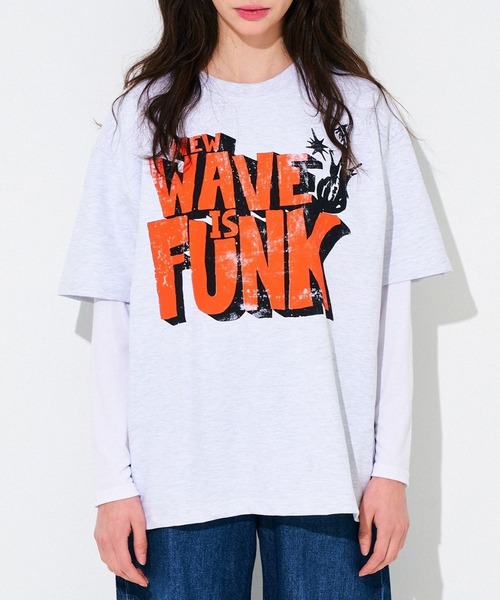 セール】【UNISEX】SLOW ACID／WAVE FUNK T 2118246（Tシャツ