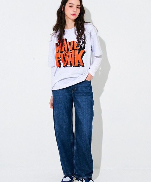 tシャツ 「UNISEX」SLOW ACID／WAVE FUNK T 2118246 レディース メンズ SLOWACID tシャツ 「UNISEX」SLOW ACID／WAVE FUNK T 2118246