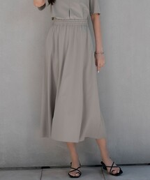 ICB（アイシービー）の「【接触冷感・UVカット・速乾・洗える】マットスキューバ フレアスカート（スカート）」