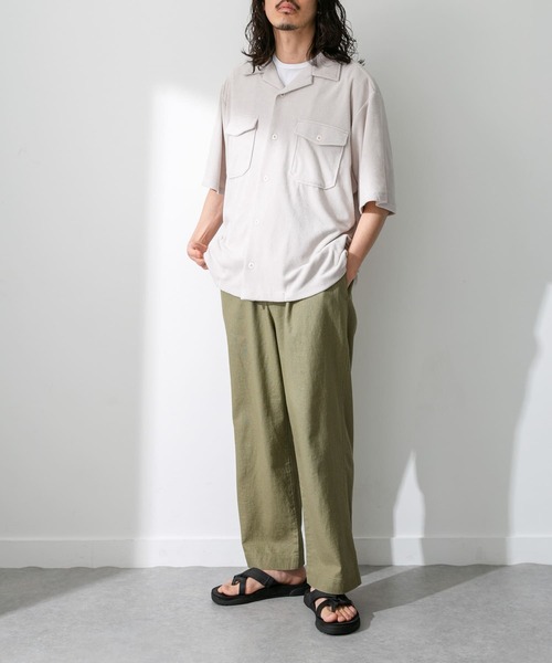 ARMY TWILL（アーミーツイル）の「ARMY TWILL　Cotton Pile Utility Shirts（シャツ/ブラウス・メンズ・オレンジ/ブルー/グレー・MEDIUM/LARGE）」の5枚目の写真