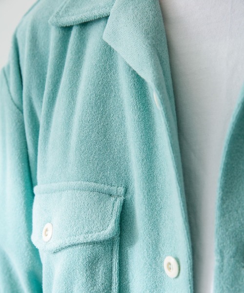 ARMY TWILL（アーミーツイル）の「ARMY TWILL　Cotton Pile Utility Shirts（シャツ/ブラウス・メンズ・オレンジ/ブルー/グレー・MEDIUM/LARGE）」の8枚目の写真