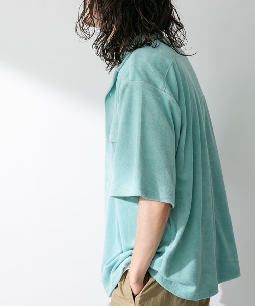 ARMY TWILL（アーミーツイル）の「ARMY TWILL　Cotton Pile Utility Shirts（シャツ/ブラウス・メンズ・オレンジ/ブルー/グレー・MEDIUM/LARGE）」の9枚目の写真