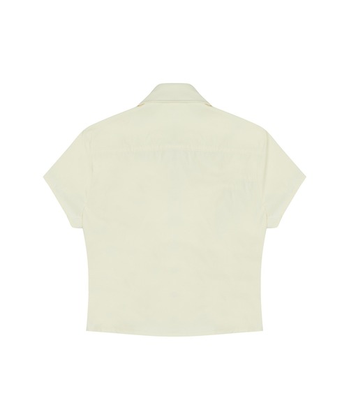 LUVISTRUE(ラヴイズトゥルー)の「RT SHIRRING SHIRT(シャツ/ブラウス・レディース・ベージュ/ネイビー/ブラウン・FREE)」の8枚目の写真