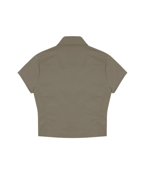 LUVISTRUE(ラヴイズトゥルー)の「RT SHIRRING SHIRT(シャツ/ブラウス・レディース・ベージュ/ネイビー/ブラウン・FREE)」の13枚目の写真