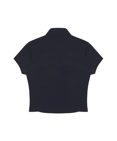 LUVISTRUE(ラヴイズトゥルー)の「RT SHIRRING SHIRT(シャツ/ブラウス・レディース・ベージュ/ネイビー/ブラウン・FREE)」の18枚目の写真