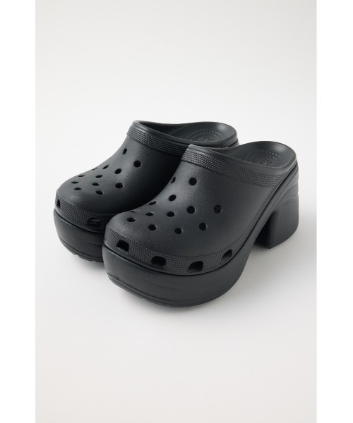 MOUSSY(マウジー)の「crocs Originals SIREN CLOG(サンダル・レディース・ホワイト/ブラック・SMALL/MEDIUM)」の2枚目の写真