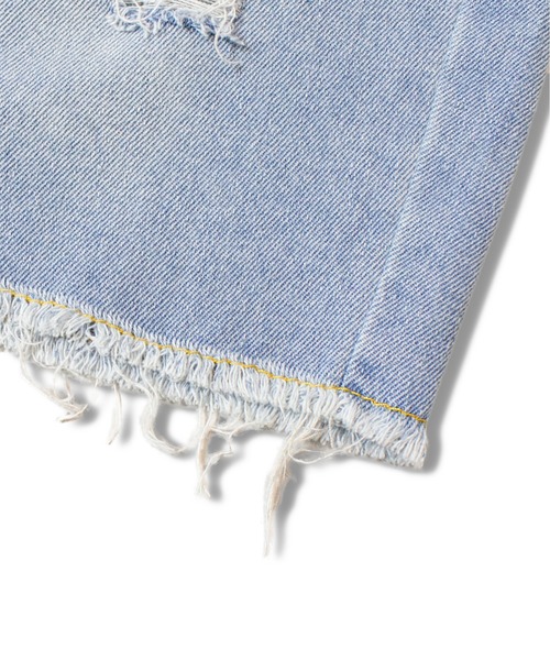 JACKROSE（ジャックローズ）の「JE-DENIM DAMAGE SHORTS（デニムパンツ・メンズ・ブラック/サックスブルー/ブラック系2・M/L）」の6枚目の写真