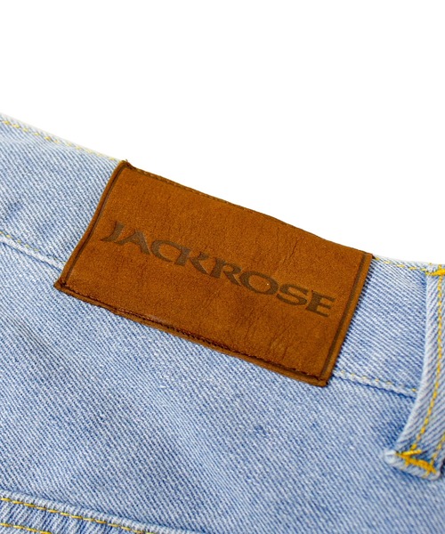 JACKROSE（ジャックローズ）の「JE-DENIM DAMAGE SHORTS（デニムパンツ・メンズ・ブラック/サックスブルー/ブラック系2・M/L）」の4枚目の写真