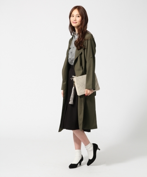 GLOBAL WORK(グローバルワーク)の「コットンレーヨンビジューエリシャツ長袖/567161(シャツ/ブラウス・レディース・ホワイト/その他/ライトブルー/ブルー/ホワイト系その他/ブルー系その他・LARGE/SMALL/MEDIUM)」の8枚目の写真