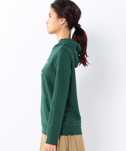 coen(コーエン)の「ミニ裏毛ロゴプリントプルオーバーパーカー(パーカー・レディース・グレー/ダークグリーン/ネイビー/ホワイト・MEDIUM/LARGE)」の9枚目の写真