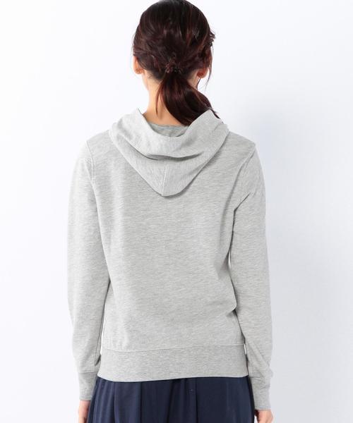 coen(コーエン)の「ミニ裏毛ロゴプリントプルオーバーパーカー(パーカー・レディース・グレー/ダークグリーン/ネイビー/ホワイト・MEDIUM/LARGE)」の19枚目の写真