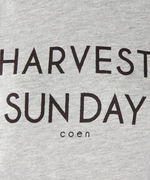 coen(コーエン)の「ミニ裏毛ロゴプリントプルオーバーパーカー(パーカー・レディース・グレー/ダークグリーン/ネイビー/ホワイト・MEDIUM/LARGE)」の15枚目の写真