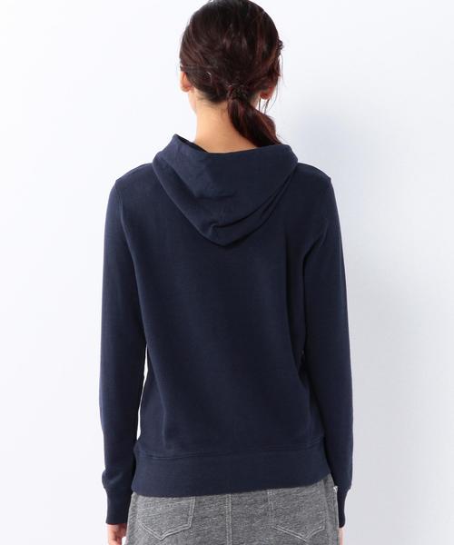 coen(コーエン)の「ミニ裏毛ロゴプリントプルオーバーパーカー(パーカー・レディース・グレー/ダークグリーン/ネイビー/ホワイト・MEDIUM/LARGE)」の16枚目の写真