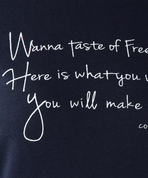 coen(コーエン)の「ミニ裏毛ロゴプリントプルオーバーパーカー(パーカー・レディース・グレー/ダークグリーン/ネイビー/ホワイト・MEDIUM/LARGE)」の17枚目の写真