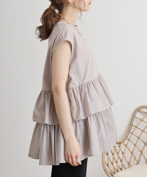 セール】Eglantine ティアードカットソー（Tシャツ/カットソー