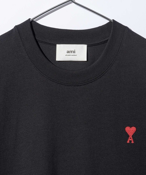 AMI Alexandre Mattiussi（アミアレクサンドルマテュッシ）の「AMI PARIS AMI DE COEUR T SHIRTS アミ パリス アミハート Tシャツ（Tシャツ/カットソー・メンズ・ホワイト/ブラック/グレー・MEDIUM/FREE/X-LARGE/X-SMALL/SMALL）」の13枚目の写真