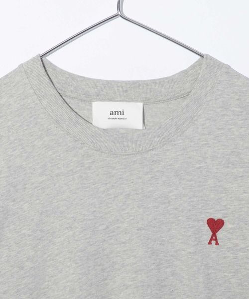 AMI Alexandre Mattiussi（アミアレクサンドルマテュッシ）の「AMI PARIS AMI DE COEUR T SHIRTS アミ パリス アミハート Tシャツ（Tシャツ/カットソー・メンズ・ホワイト/ブラック/グレー・MEDIUM/FREE/X-LARGE/X-SMALL/SMALL）」の15枚目の写真