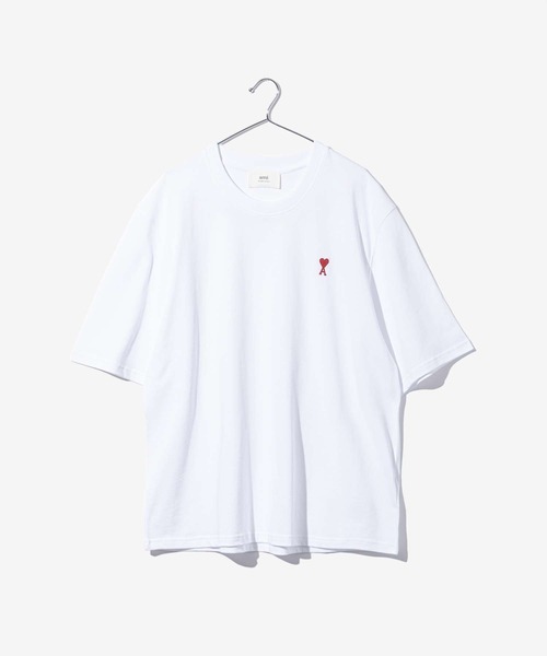 AMI Alexandre Mattiussi（アミアレクサンドルマテュッシ）の「AMI PARIS AMI DE COEUR T SHIRTS アミ パリス アミハート Tシャツ（Tシャツ/カットソー・メンズ・ホワイト/ブラック/グレー・MEDIUM/FREE/X-LARGE/X-SMALL/SMALL）」の17枚目の写真