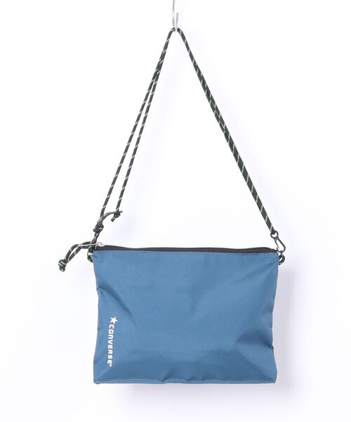 CONVERSE(コンバース)の「★CONVERSE★ PACKABLE Sacoche(ショルダーバッグ・レディース・パープル/ネイビー・FREE)」の2枚目の写真