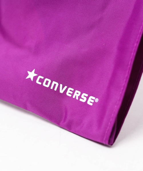 CONVERSE(コンバース)の「★CONVERSE★ PACKABLE Sacoche(ショルダーバッグ・レディース・パープル/ネイビー・FREE)」の4枚目の写真