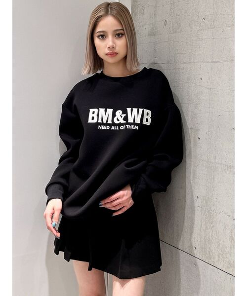 ー品販売  セール】BM＆WB プルオーバー（スウェット）｜GYDA BIG トップス
