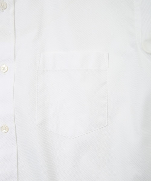 CROWDED CLOSET(クラウデッドクローゼット)の「<イージーケア>スナップダウンビジネスシャツ(ビジネスシャツ・メンズ・ホワイト/ブラック・02/03/04/01)」の19枚目の写真