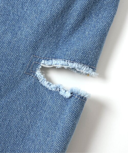 algy（アルジー）の「シシュウ入りグランジワイドタックパンツ（その他パンツ・キッズ・サックスブルー/ブラック・MEDIUM/XX-SMALL/X-SMALL/SMALL）」の15枚目の写真