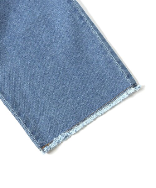 algy（アルジー）の「シシュウ入りグランジワイドタックパンツ（その他パンツ・キッズ・サックスブルー/ブラック・MEDIUM/XX-SMALL/X-SMALL/SMALL）」の16枚目の写真