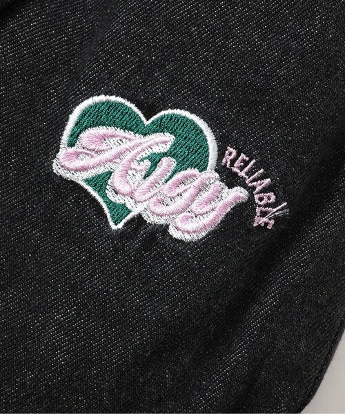 algy（アルジー）の「シシュウ入りグランジワイドタックパンツ（その他パンツ・キッズ・サックスブルー/ブラック・MEDIUM/XX-SMALL/X-SMALL/SMALL）」の17枚目の写真